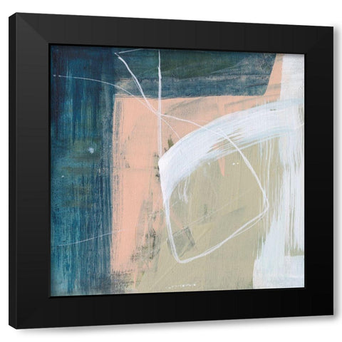 Bubblegum Pop VI Black Modern Wood Framed Art Print with Double Matting by Goldberger, Jennifer