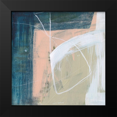 Bubblegum Pop VI Black Modern Wood Framed Art Print by Goldberger, Jennifer