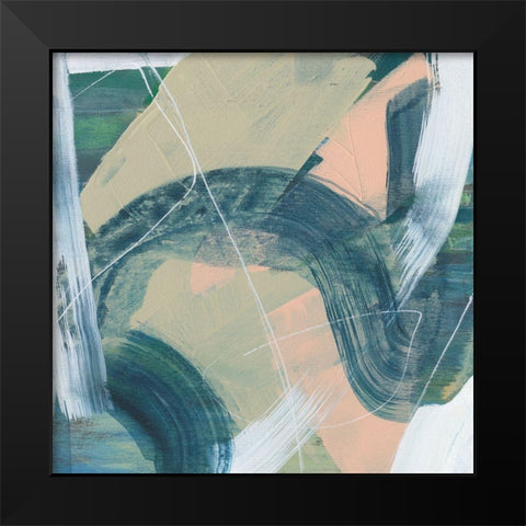 Bubblegum Pop IX Black Modern Wood Framed Art Print by Goldberger, Jennifer