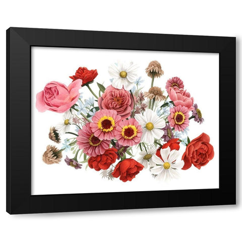 Modern Arrangement III Black Modern Wood Framed Art Print with Double Matting by Popp, Grace