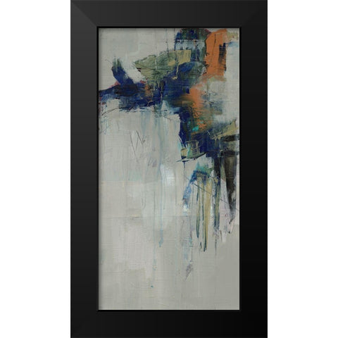 Traction I Black Modern Wood Framed Art Print by Goldberger, Jennifer