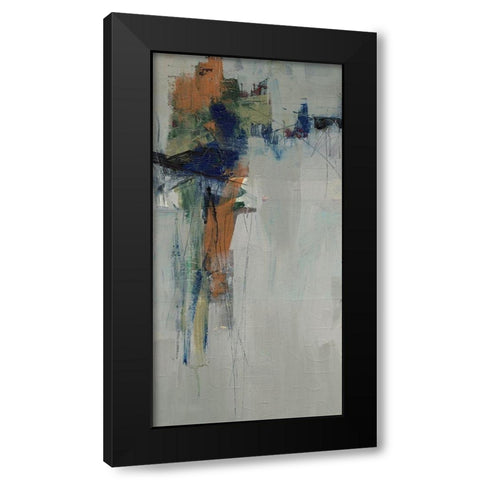 Traction II Black Modern Wood Framed Art Print with Double Matting by Goldberger, Jennifer