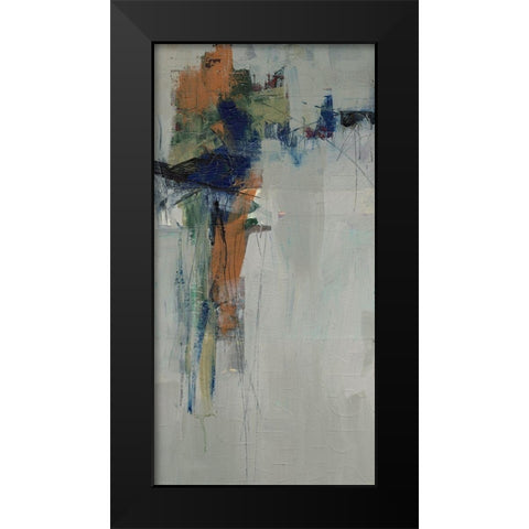 Traction II Black Modern Wood Framed Art Print by Goldberger, Jennifer