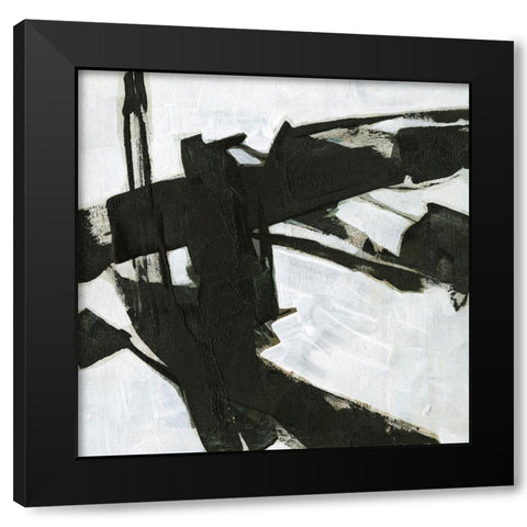 Ode an Kline I Black Modern Wood Framed Art Print with Double Matting by Goldberger, Jennifer