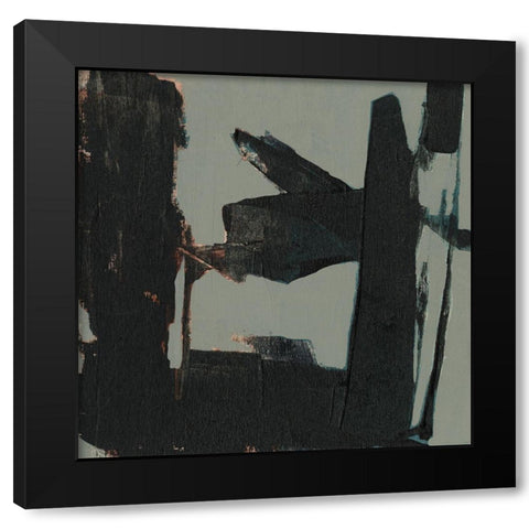 Ode an Kline II Black Modern Wood Framed Art Print with Double Matting by Goldberger, Jennifer