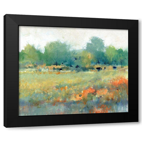 Rural Land II Black Modern Wood Framed Art Print by OToole, Tim