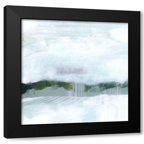 Walk in Winter I Black Modern Wood Framed Art Print with Double Matting by Popp, Grace