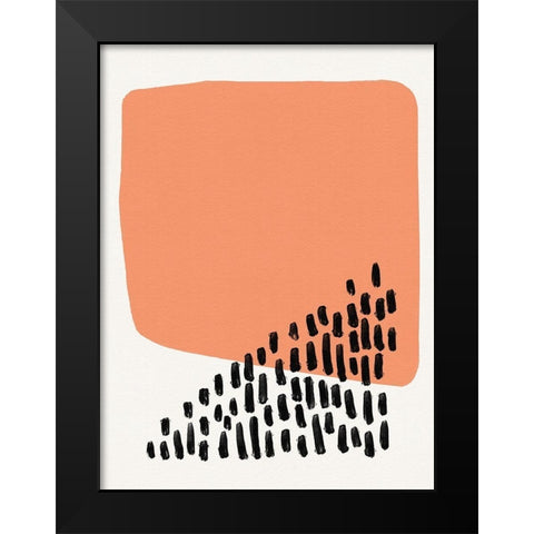 Good Vibes I Black Modern Wood Framed Art Print by Green, Jacob