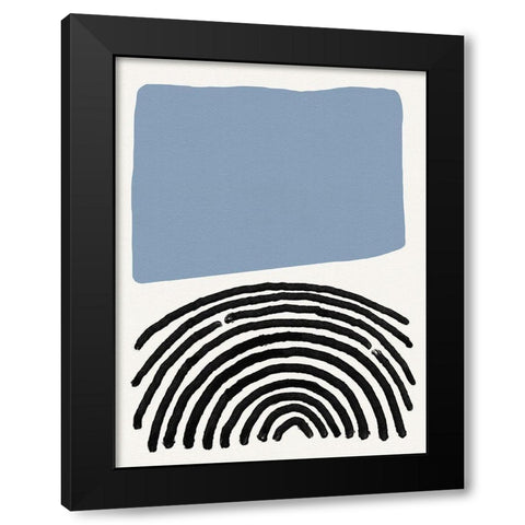 Good Vibes III Black Modern Wood Framed Art Print by Green, Jacob