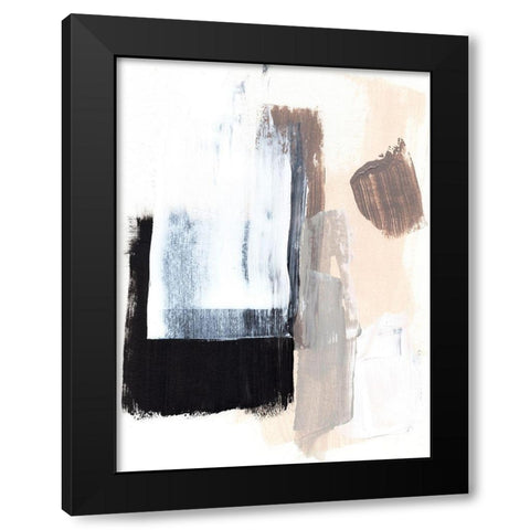 Black Mirror II Black Modern Wood Framed Art Print with Double Matting by Parker, Jennifer Paxton