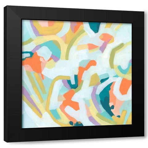 Sugar Sweep I Black Modern Wood Framed Art Print with Double Matting by Vess, June Erica