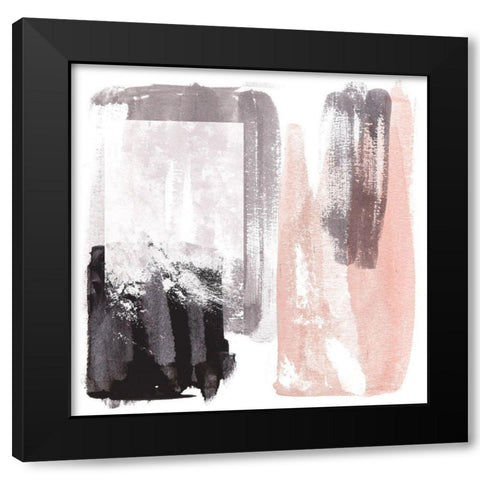 Coexistence VII Black Modern Wood Framed Art Print by Wang, Melissa