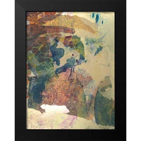 Monets Landscape II Black Modern Wood Framed Art Print by Combs, Joyce