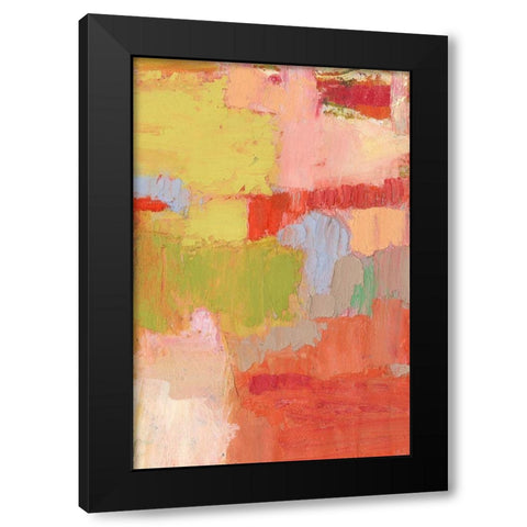 Bright Costa II Black Modern Wood Framed Art Print by Jachimiec, Sue