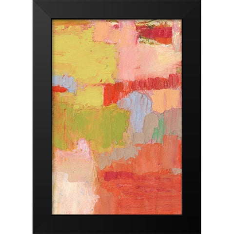 Bright Costa II Black Modern Wood Framed Art Print by Jachimiec, Sue