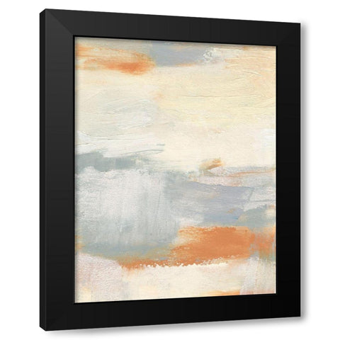 Amistie II Black Modern Wood Framed Art Print by Jachimiec, Sue