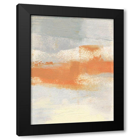 Amistie III Black Modern Wood Framed Art Print with Double Matting by Jachimiec, Sue
