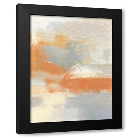 Amistie IV Black Modern Wood Framed Art Print with Double Matting by Jachimiec, Sue