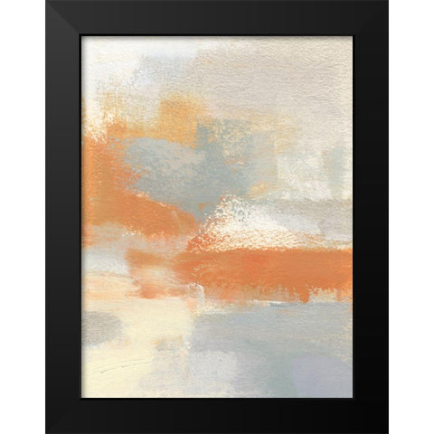Amistie IV Black Modern Wood Framed Art Print by Jachimiec, Sue