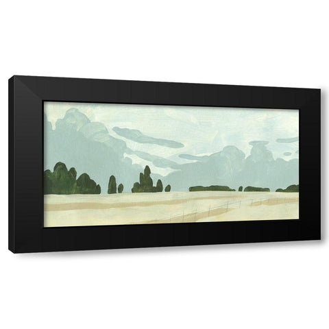 Farmland Study I Black Modern Wood Framed Art Print by Caroline, Emma