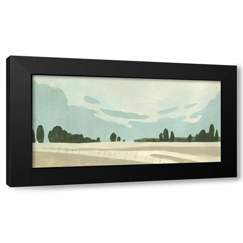 Farmland Study III Black Modern Wood Framed Art Print by Caroline, Emma