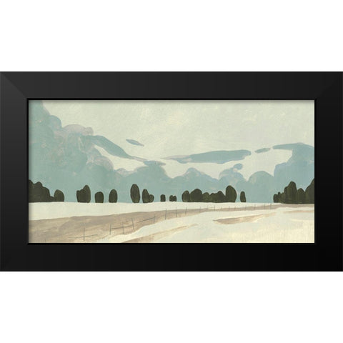 Farmland Study IV Black Modern Wood Framed Art Print by Caroline, Emma