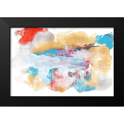 Whitewash Sunset I Black Modern Wood Framed Art Print by Bramma, Lila