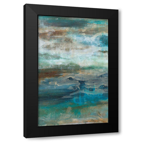Siavash I Black Modern Wood Framed Art Print by Bramma, Lila