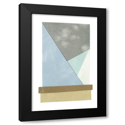 Mountain View Collage III Black Modern Wood Framed Art Print with Double Matting by Caroline, Emma