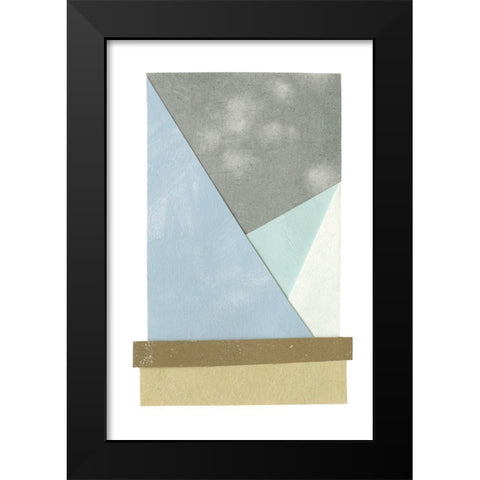Mountain View Collage III Black Modern Wood Framed Art Print by Caroline, Emma