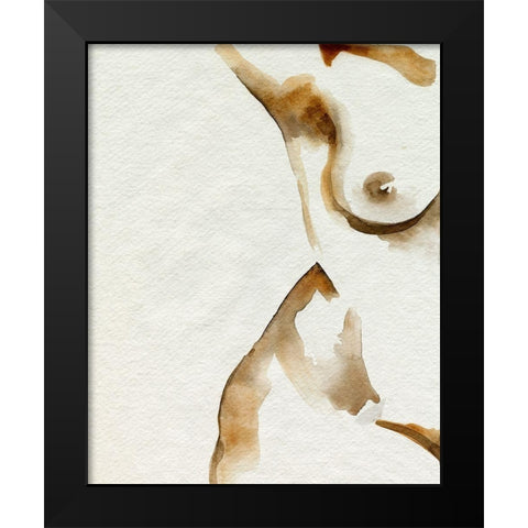 Comfortable II Black Modern Wood Framed Art Print by Popp, Grace