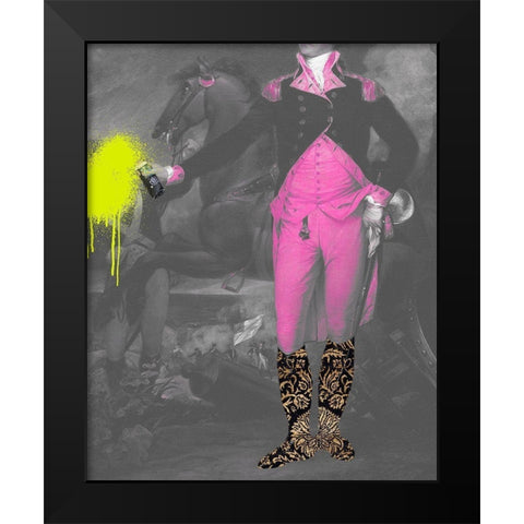 Sassy Master I Black Modern Wood Framed Art Print by Goldberger, Jennifer