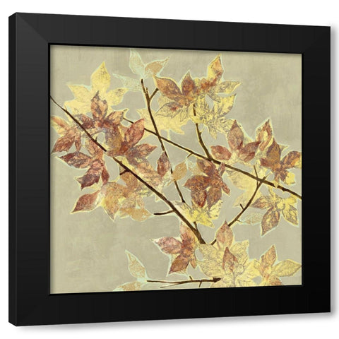 Renewed Maple II Black Modern Wood Framed Art Print with Double Matting by Goldberger, Jennifer