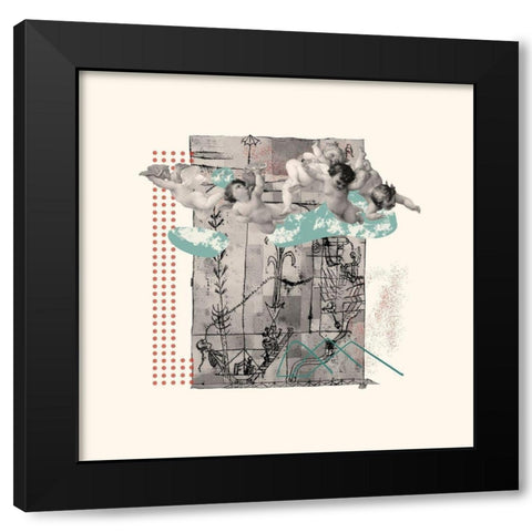 Lost Lullaby I Black Modern Wood Framed Art Print by Wang, Melissa