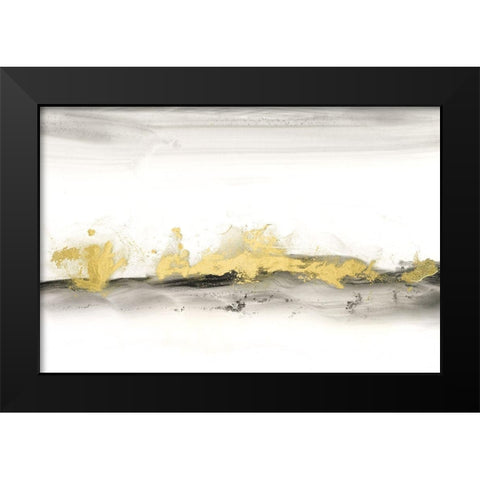 Gold on the Horizon I Black Modern Wood Framed Art Print by Harper, Ethan