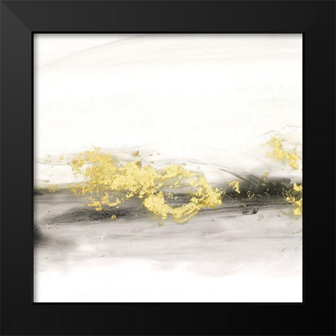 Gold on the Horizon III Black Modern Wood Framed Art Print by Harper, Ethan