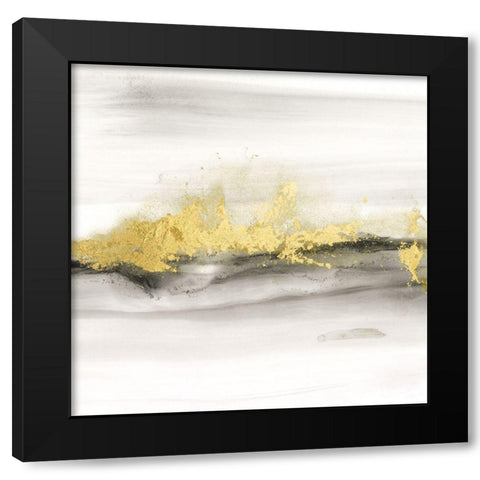 Gold on the Horizon IV Black Modern Wood Framed Art Print by Harper, Ethan