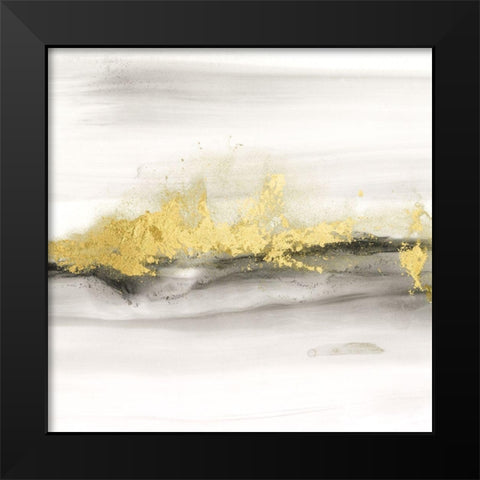 Gold on the Horizon IV Black Modern Wood Framed Art Print by Harper, Ethan