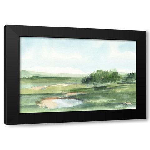 Watercolor Course Study II Black Modern Wood Framed Art Print by Harper, Ethan