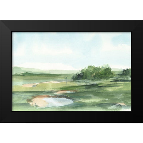 Watercolor Course Study II Black Modern Wood Framed Art Print by Harper, Ethan
