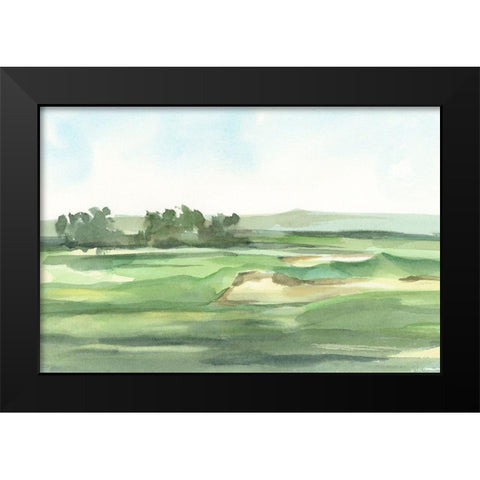 Watercolor Course Study III Black Modern Wood Framed Art Print by Harper, Ethan