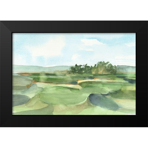 Watercolor Course Study IV Black Modern Wood Framed Art Print by Harper, Ethan