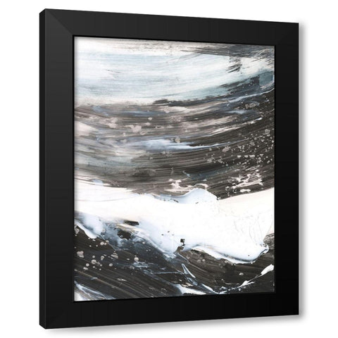Blizzard Conditions I Black Modern Wood Framed Art Print with Double Matting by Harper, Ethan