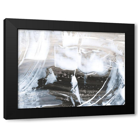 Blizzard Conditions IV Black Modern Wood Framed Art Print with Double Matting by Harper, Ethan