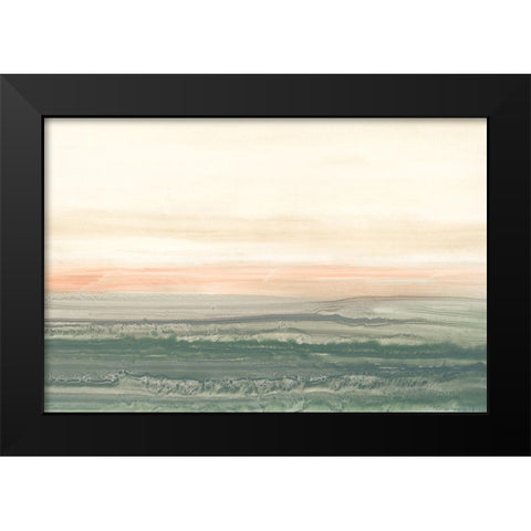 Atlantic Sunrise I Black Modern Wood Framed Art Print by Harper, Ethan