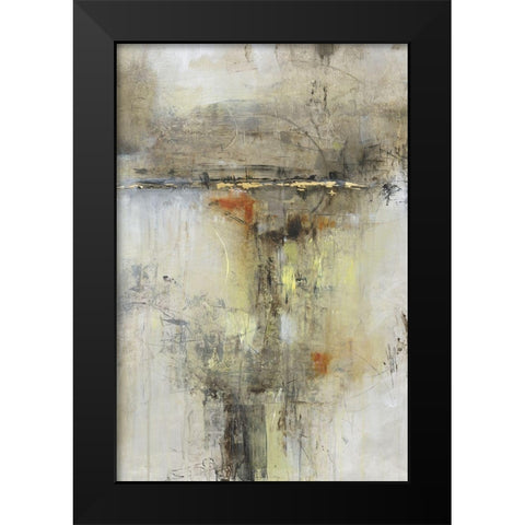 Cross Over I Black Modern Wood Framed Art Print by OToole, Tim