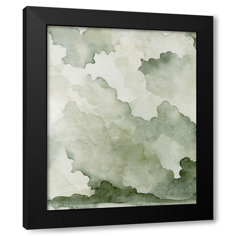 Impending Thunder III Black Modern Wood Framed Art Print with Double Matting by Caroline, Emma