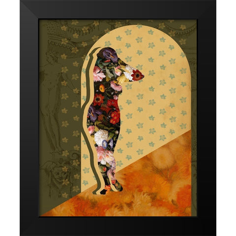 Goddess of the Flora I Black Modern Wood Framed Art Print by Popp, Grace