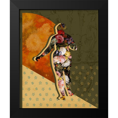 Goddess of the Flora II Black Modern Wood Framed Art Print by Popp, Grace