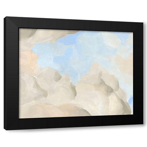 Cloud Coast I Black Modern Wood Framed Art Print by Green, Jacob